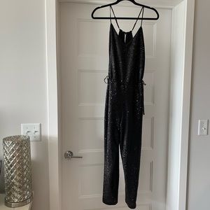 Free People Sequin Jumpsuit